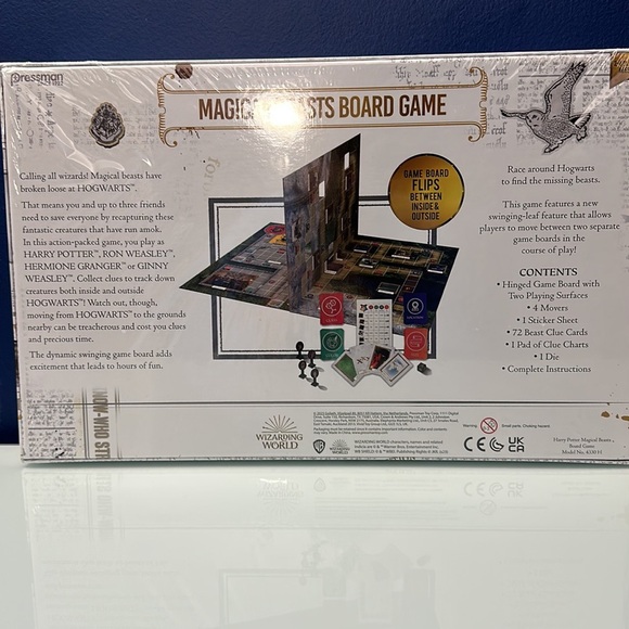 New Harry Potter Magical Beasts Board Game - Picture 2 of 4